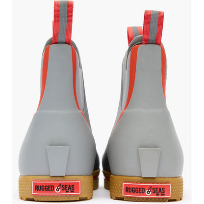 Xtratuf Men's Wheelhouse 6" Soft Toe Waterproof Ankle Deck Work Boot -Grey- XMW102 - Overlook Boots