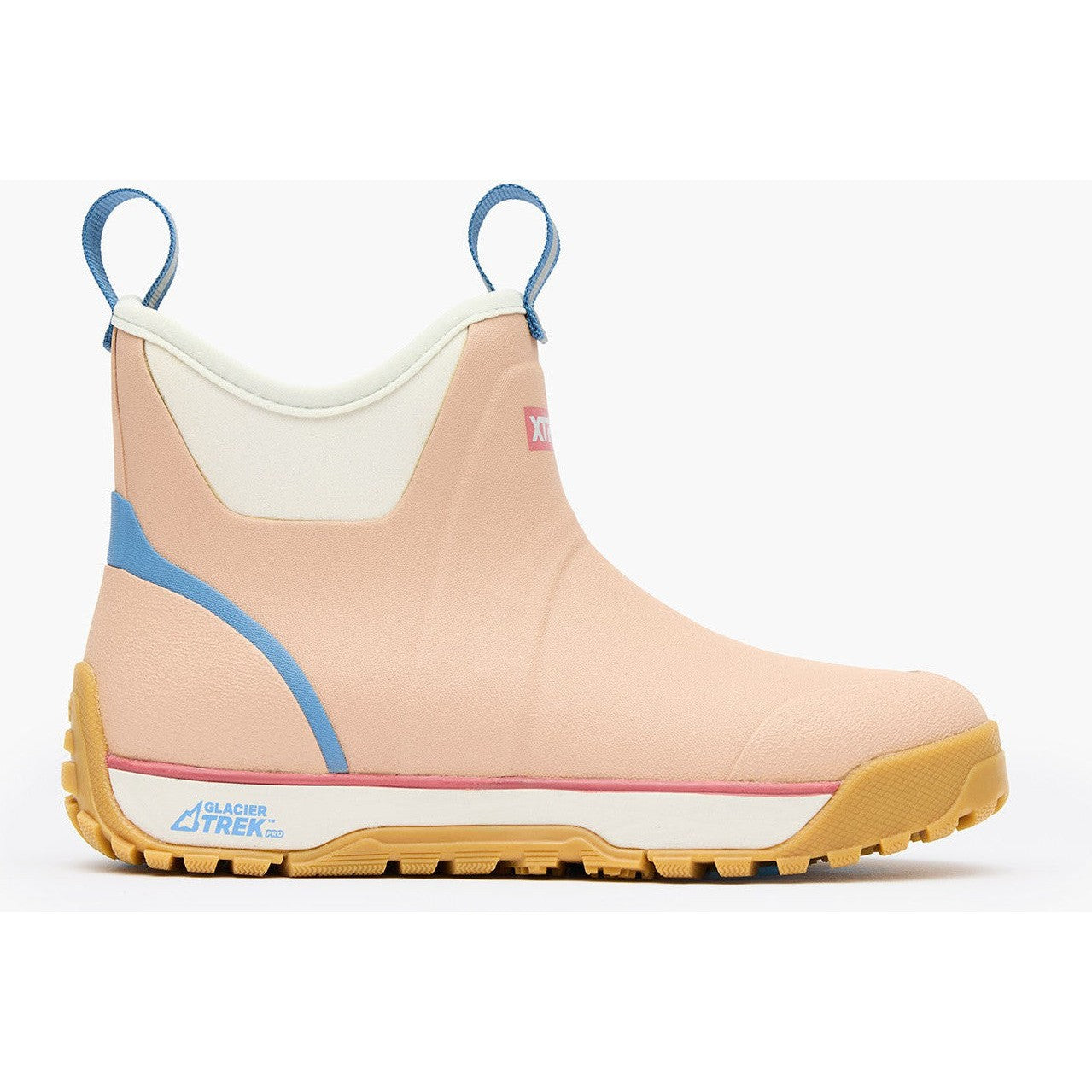 Xtratuf Women's Ice Fleege Lined Waterproof Ankle Deck Work Boot -Brown- XWABI400 - Overlook Boots