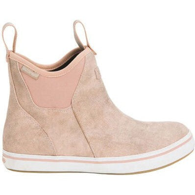 Xtratuf Women's Leather 6" Waterproof Ankle Deck Work Boot -Pink- XWAL400 - Overlook Boots