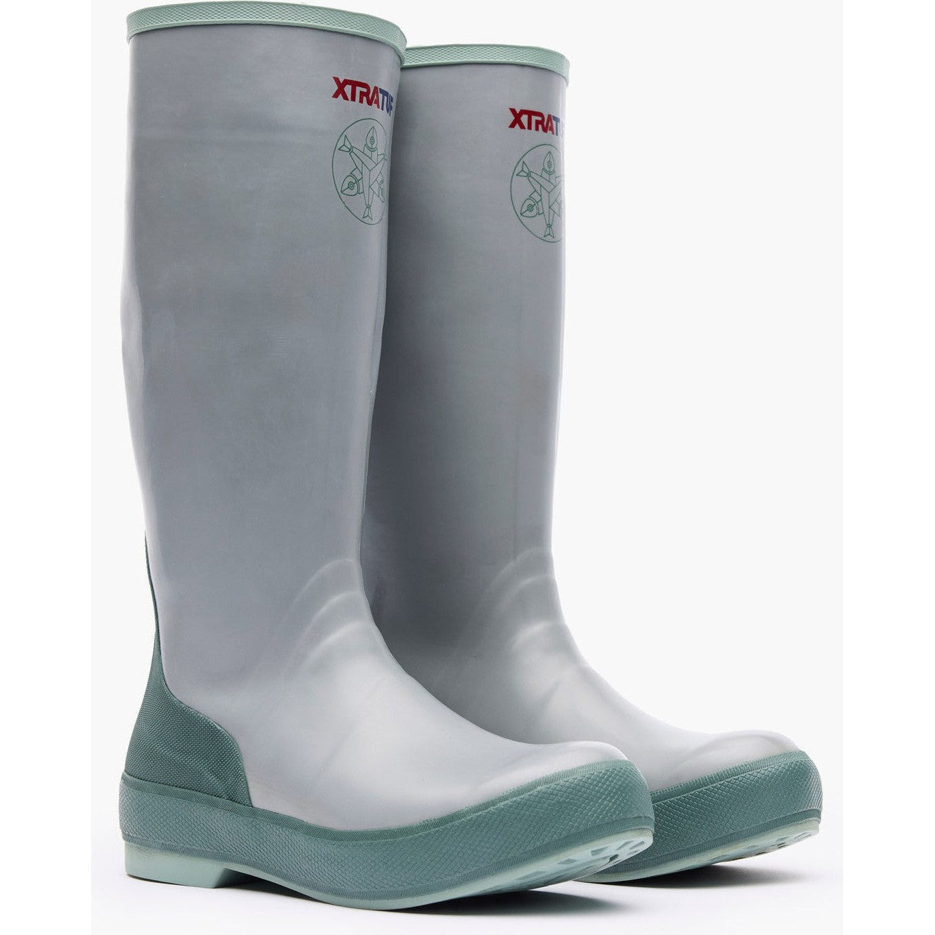 Xtratuf Women's Legacy 15" Waterproof Slip Resistant Work Boot -Grey- XWL1OP - Overlook Boots