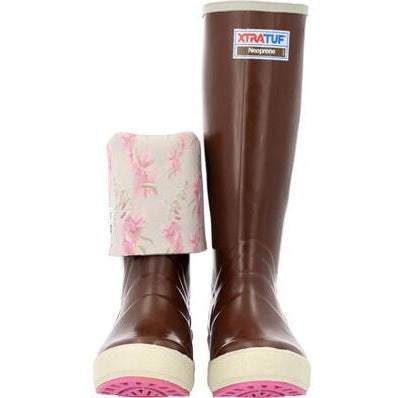 Xtratuf Women's 15" Waterproof Slip Resistant Legacy Work Boot -Pink- XWL4FW - Overlook Boots