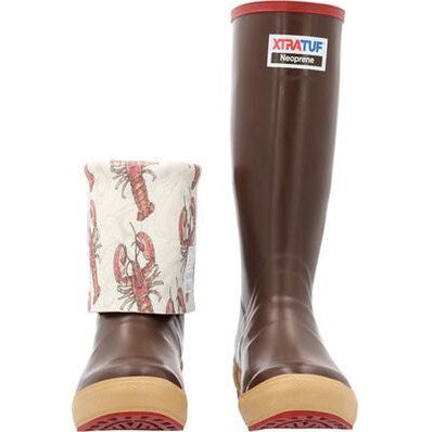 Xtratuf Women's Fishe Wear 15" Waterproof Legacy Work Boot -Brown- XWL9LOB - Overlook Boots
