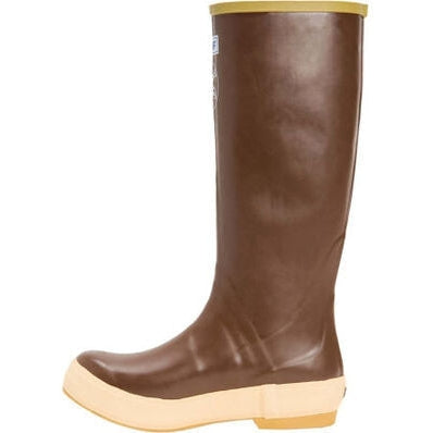 Xtratuf Women's Salmon Sisters 15" Waterproof Legacy Boot -Brown- XWL9TF - Overlook Boots