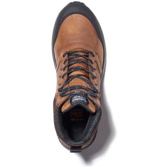 Timberland Pro Men's Reaxion Soft Toe Waterproof Work Boot- Brown- TB1A27BG214 - Overlook Boots