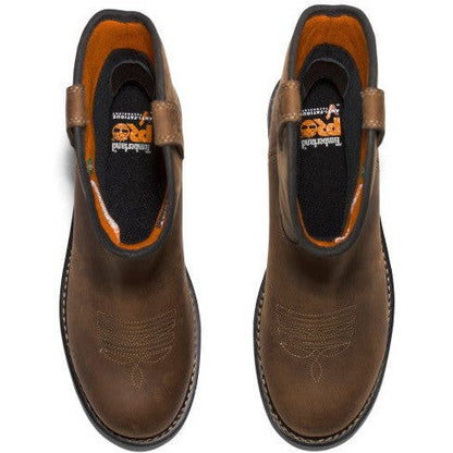 Timberland Pro Men's True Grit Pull On Composite Toe Waterproof Work Boot- TB1A5WZB214 - Overlook Boots