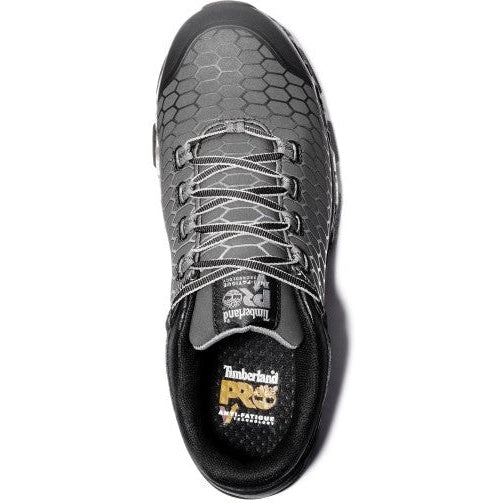 Timberland Pro Men's Powertrain Sport Alloy Toe Sneaker Work Shoe -Black- TB1A1I4S001 - Overlook Boots