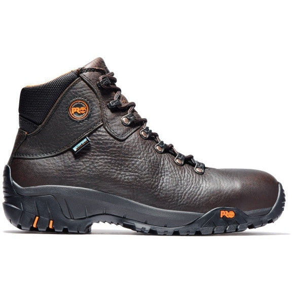 Timberland Pro Men's Titan Alloy Toe Waterproof Slip Resistant Work Boot -Brown- TB085520214 - Overlook Boots