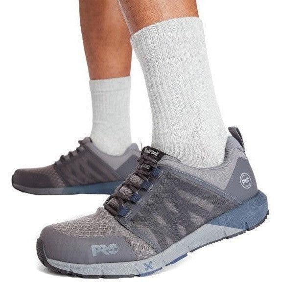 Timberland Pro Men's Radius Composite Toe Work Sneaker Shoe- Grey- TB1A27WT065 - Overlook Boots