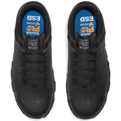Timberland Pro Men's Powertrain Sport Alloy Toe Sneaker Work Shoe -Black- TB0A1Q3F001 - Overlook Boots