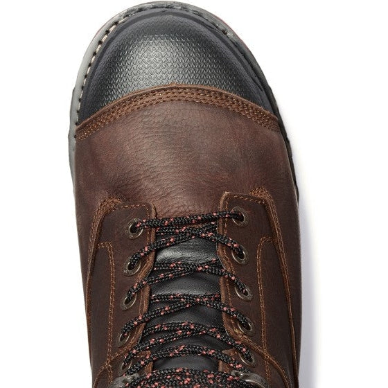 Timberland Pro Men's Boondock 8" Composite Toe Waterproof Work Boot -Brown- TB1A128P214 - Overlook Boots
