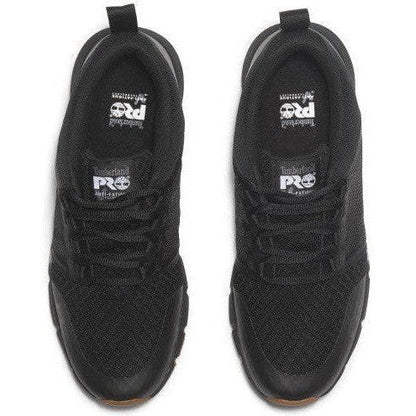 Timberland Pro Men's Radius Soft Toe Work Sneaker Shoe- Black- TB1A5WBQ001  - Overlook Boots