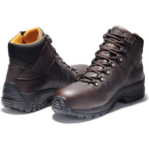 Timberland Pro Men's Titan Alloy Toe Waterproof Slip Resistant Work Boot -Brown- TB085520214 - Overlook Boots