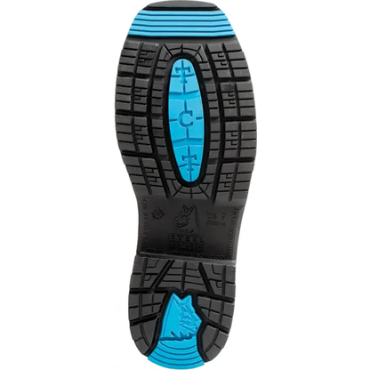 Steel Blue Men's Blue Heeler Steel Toe Waterproof Western Work Boot - Brown - 813945 - Overlook Boots