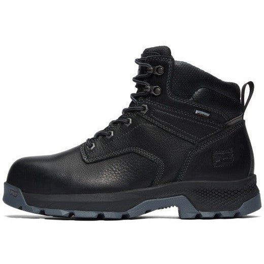 Timberland Pro Men's Titan Evolution 6" Composite Toe Waterproof Work Boot- Black- TB1A42GN001 - Overlook Boots
