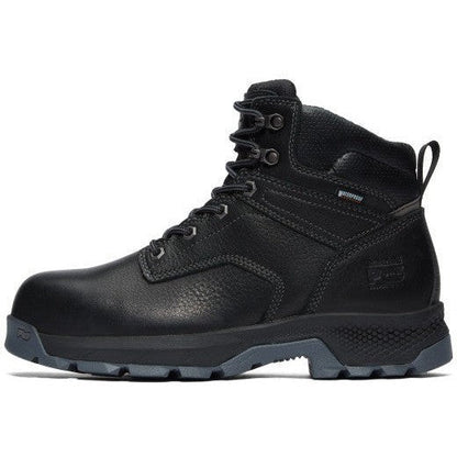 Timberland Pro Men's Titan Evolution 6" Composite Toe Waterproof Work Boot- Black- TB1A42GN001 - Overlook Boots