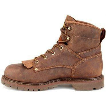 Carolina Men's 28 Series 6" Waterproof Grizzly Work Boot - Brown - CA7028 - Overlook Boots