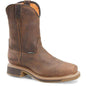 Carolina Men's Anchor 10" Waterproof Composite Square Toe Roper Work Boot - CA8536 8 / Medium / Brown - Overlook Boots