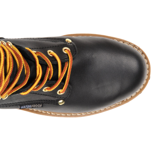 Carolina Men's Elm 8" Steel Toe Waterproof Logger Work Boot - Black - CA9823 - Overlook Boots