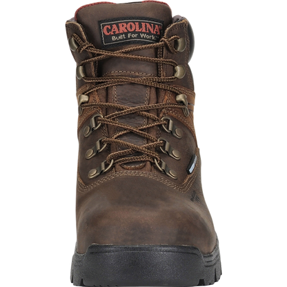 Carolina Men's Hook 6" Composite Toe Waterproof Hiker Work Boot - Brown - CA5537 - Overlook Boots