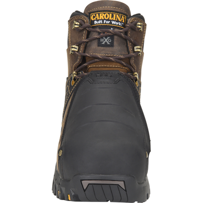 Carolina Men's Miter 6" Composite Toe Waterproof Metguard Work Boot Brown - CA5586 - Overlook Boots