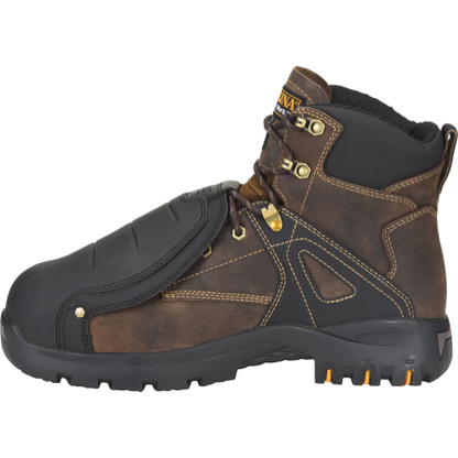 Carolina Men's Miter 6" Composite Toe Waterproof Metguard Work Boot Brown - CA5586 - Overlook Boots