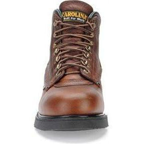 Carolina Men's Sarge Lo USA Made 6" Steel Toe Work Boot - Amber - 1309  - Overlook Boots