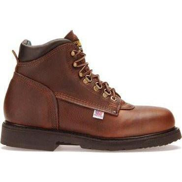 Carolina Men's Sarge Lo USA Made 6" Steel Toe Work Boot - Amber - 1309  - Overlook Boots