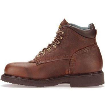 Carolina Men's Sarge Lo USA Made 6" Steel Toe Work Boot - Amber - 1309  - Overlook Boots