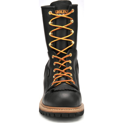 Carolina Spruce Logger Boots - Men's 8" Steel Toe Waterproof - CA9825 - Overlook Boots