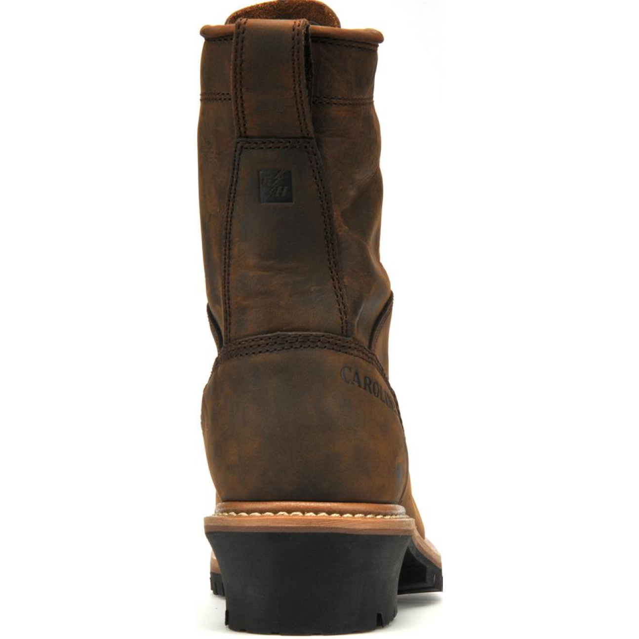 Carolina Men's Spruce 8" Waterproof Lace-to-Toe Logger Work Boot, Brown CA8824 - Overlook Boots