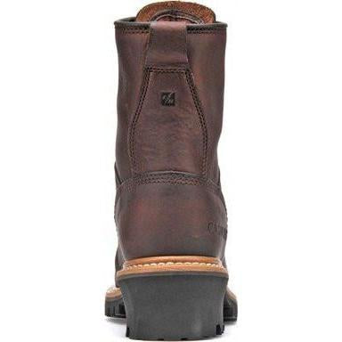 Carolina Women's Elm 8" Logger Work Boot - Brown - CA421  - Overlook Boots