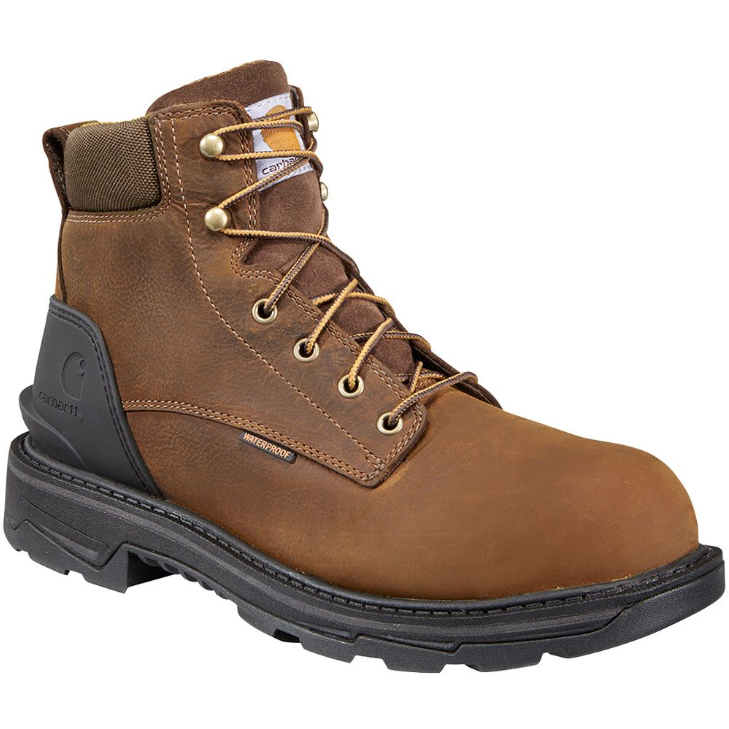 Carhartt Men's Ironwood 6" Soft Toe Work Boot - Brown - FT6000-M 8 / Medium / Brown - Overlook Boots