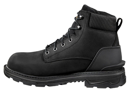 Carhartt Men's Ironwood 6" Soft Toe Work Boot - Black - FT6001-M  - Overlook Boots