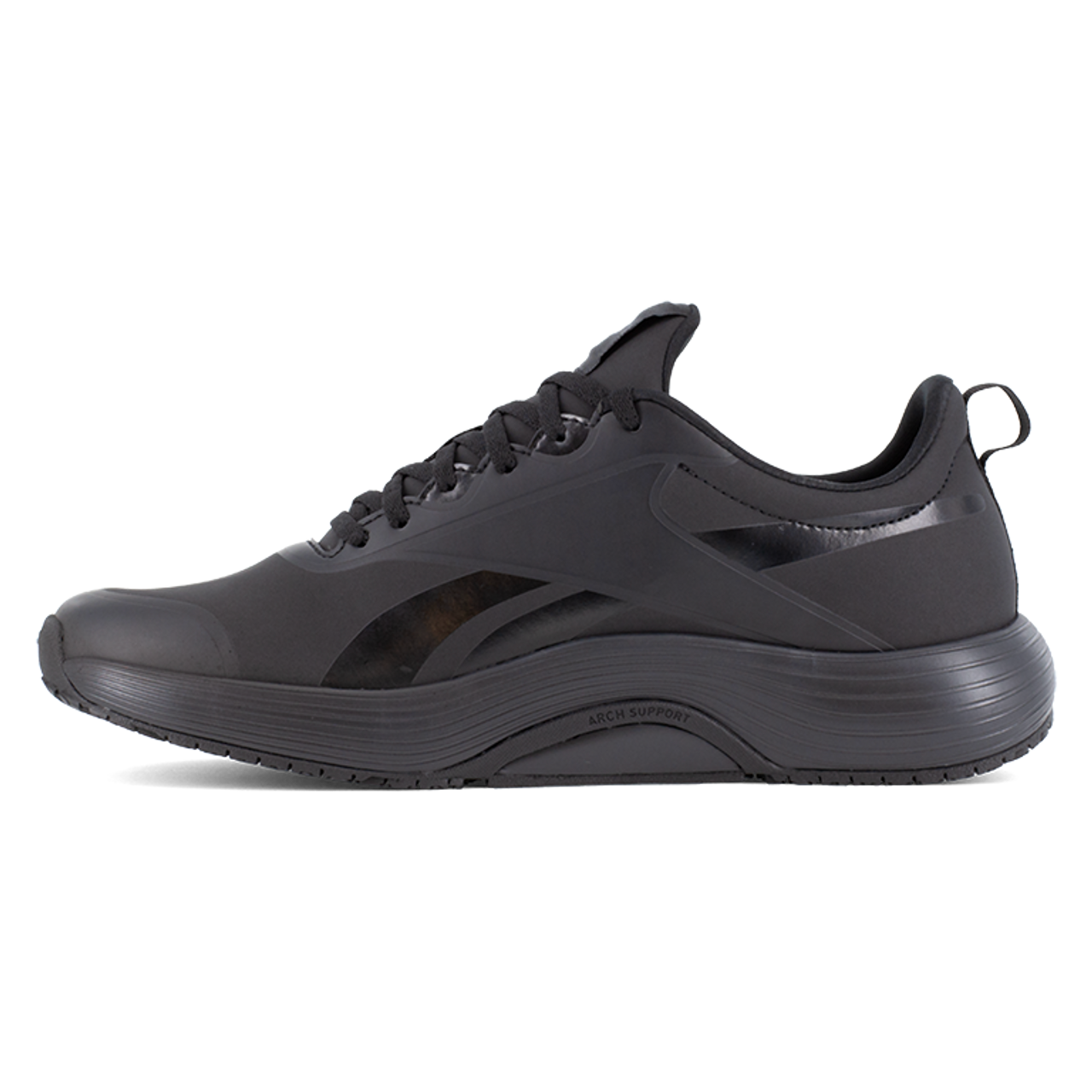 Reebok Women's Lite Plus 4 Composite Toe Athletic Work Shoe - Black- RB510 - Overlook Boots