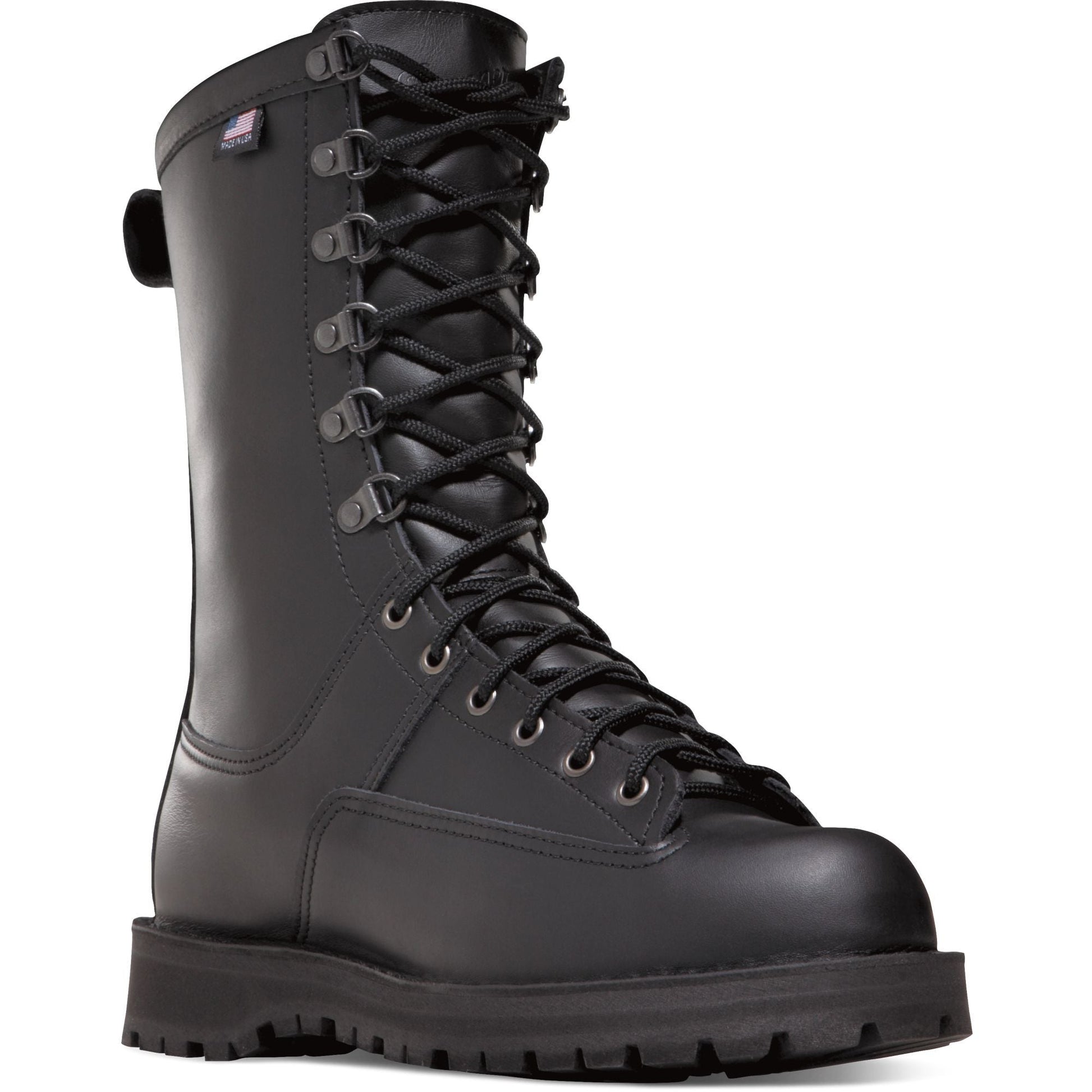 Danner Women's Fort Lewis USA Made 10" Waterproof Duty Boot - Black - 29110 7 / Medium / Black - Overlook Boots