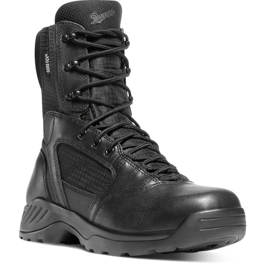 Danner Men's Kinetic 8" Waterproof Duty Boot - Black - 28010 7 / Medium / Black - Overlook Boots