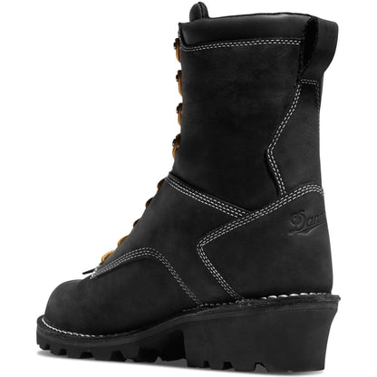 Danner Men's Logger Soft Toe Waterproof Work Boot - Black - 15431 - Overlook Boots