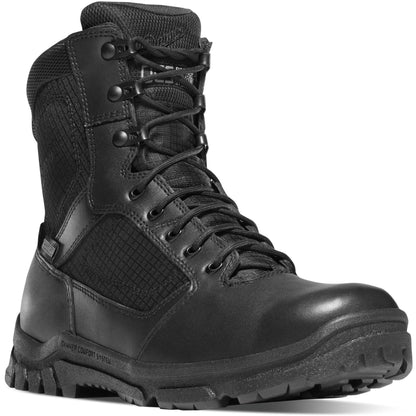 Danner Men's Lookout 8" Side Zipper Waterproof Duty Boot - Black - 23824 7 / Medium / Black - Overlook Boots