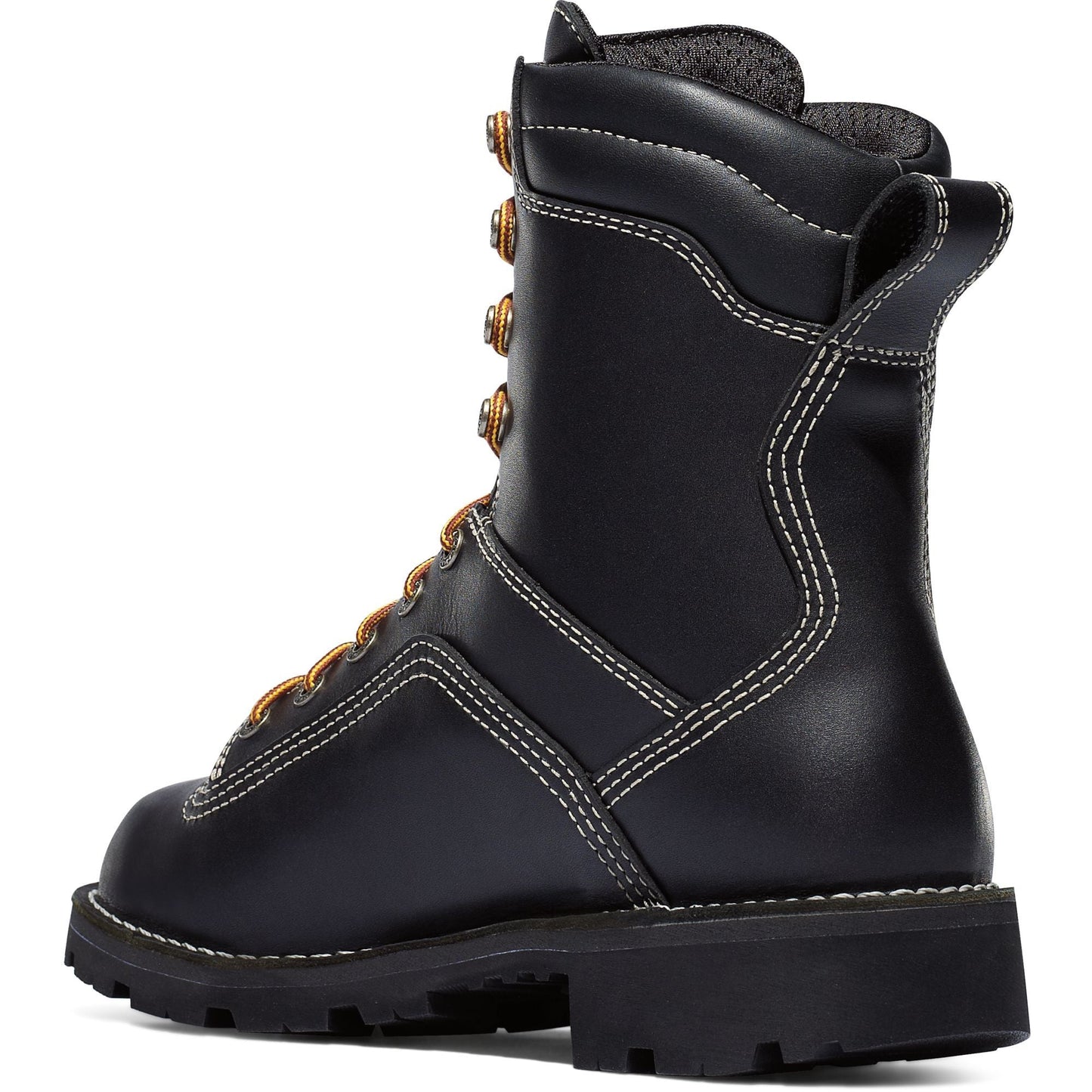 Danner Men's Quarry USA Made 8" Soft Toe Waterproof Work Boot - Black - 17309 - Overlook Boots