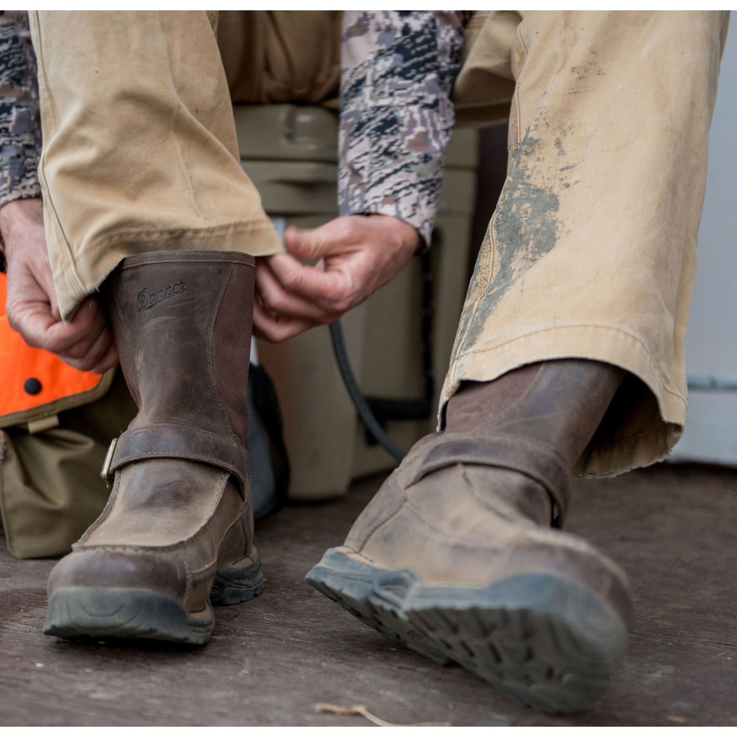 Danner Men's Sharptail 10" Rear Zip Waterproof Hunt Boot Brown - 45025  - Overlook Boots