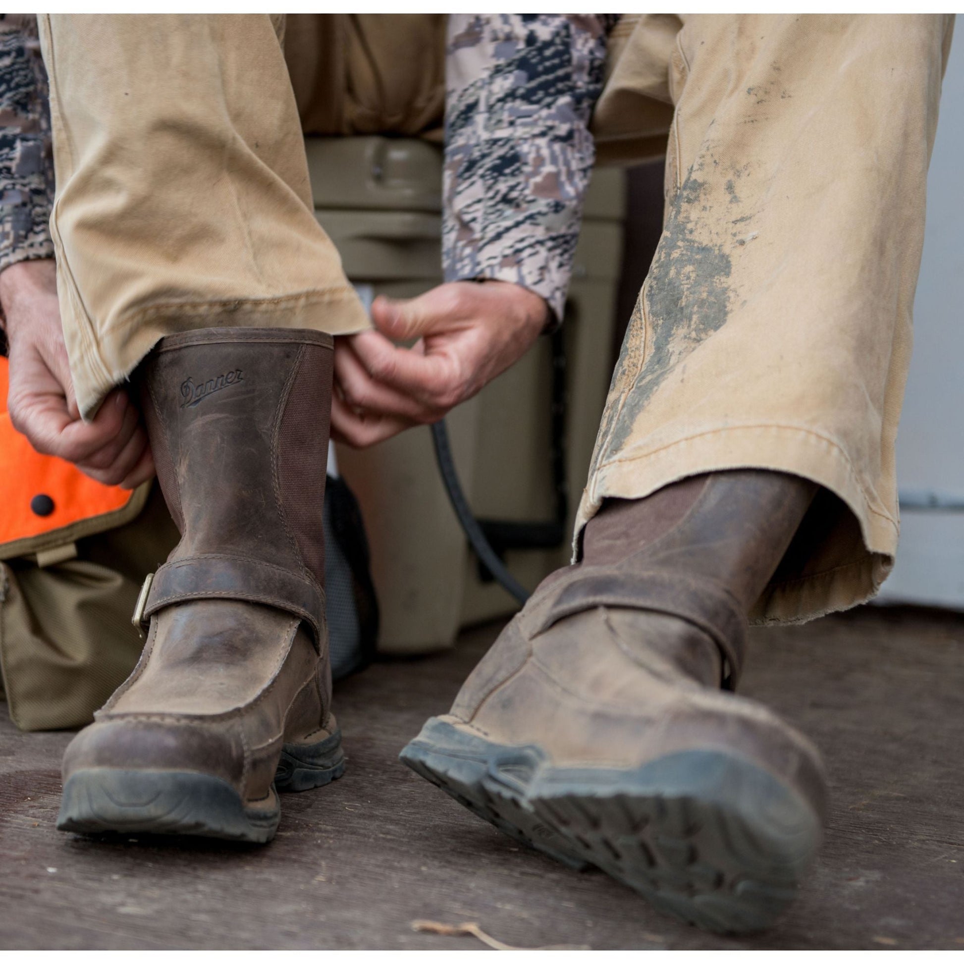 Danner Men's Sharptail 10" Rear Zip Waterproof Hunt Boot Brown - 45025  - Overlook Boots