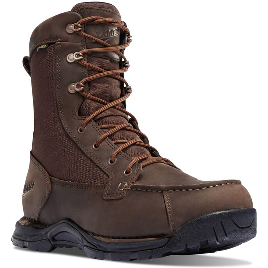 Danner Men's Sharptail 8"Waterproof Hunt Boot - Dark Brown - 45026 7 / Medium / Brown - Overlook Boots