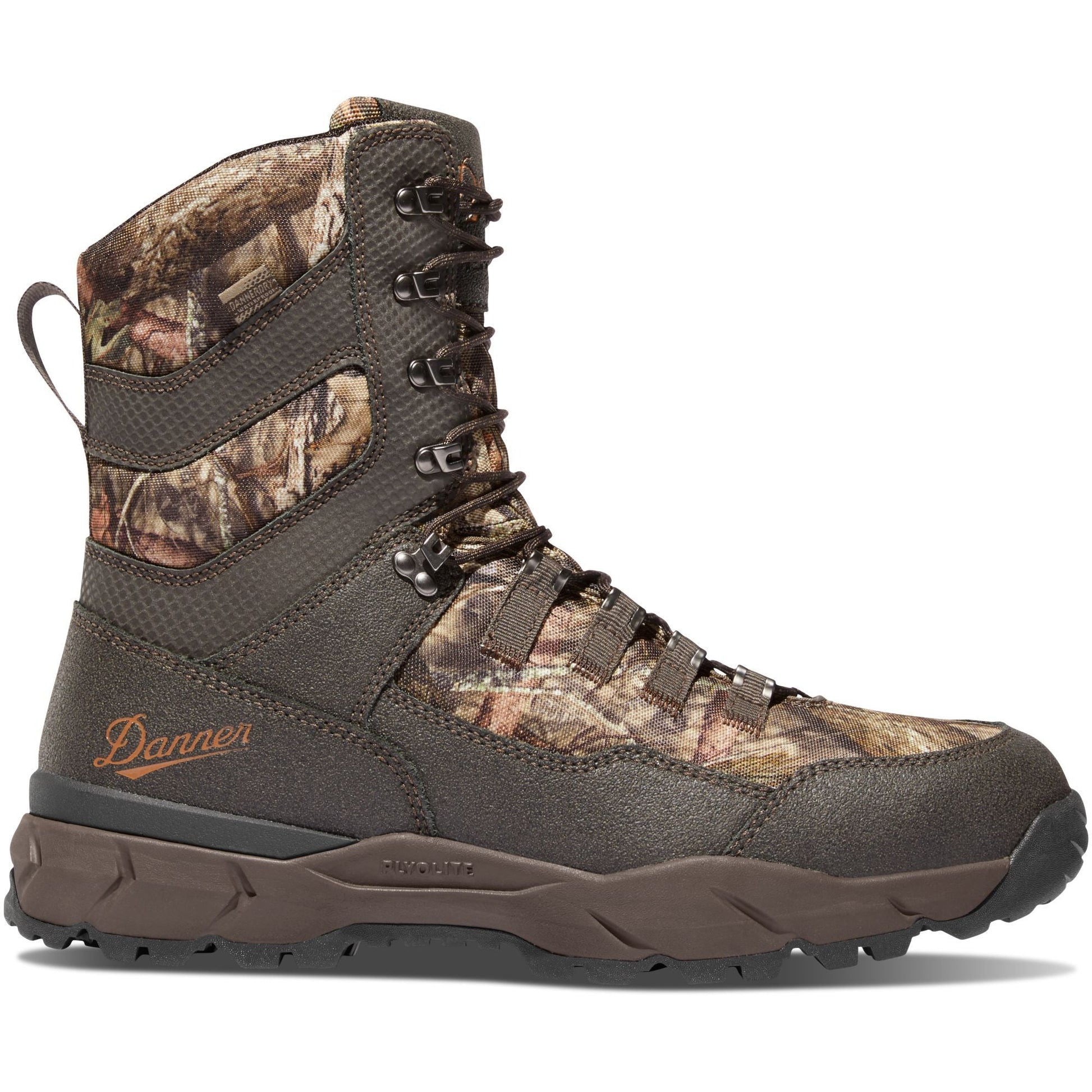 Danner Men's Vital 8" 1200G Insulated Waterproof Pac Hunt Boot - Mossy Oak - 41555 - Overlook Boots