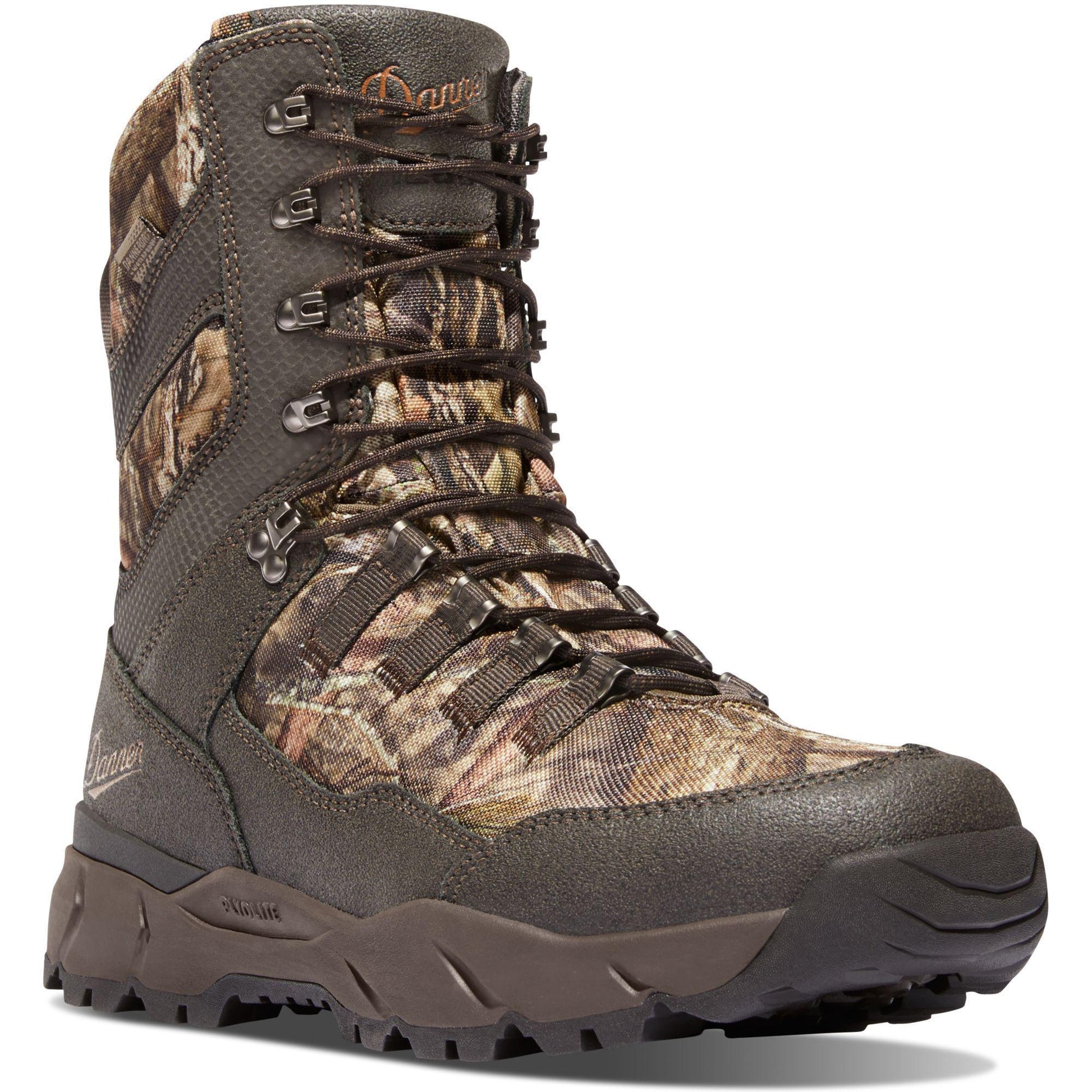 Danner Men's Vital 8" 1200G Insulated Waterproof Pac Hunt Boot - Mossy Oak - 41555 7 / Medium / Mossy Oak - Overlook Boots