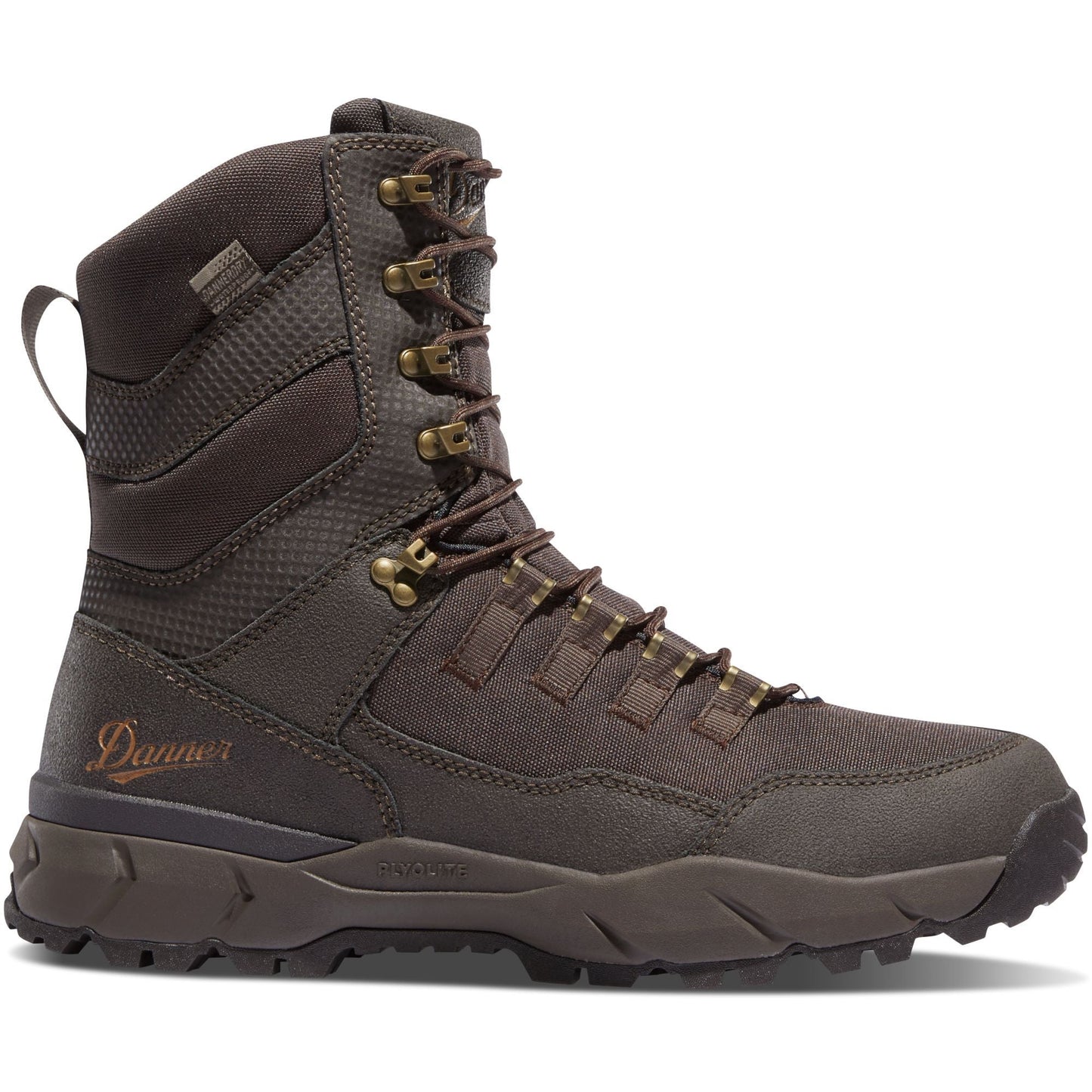 Danner Men's Vital 8" Waterproof Hunt Boot - Brown - 41550  - Overlook Boots