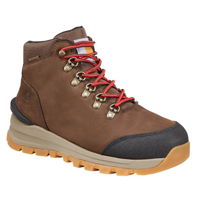 Carhartt Women's Gilmore 5" Waterproof Alloy Toe Work Hiker Work Boot -Brown- FH5556-W - Overlook Boots