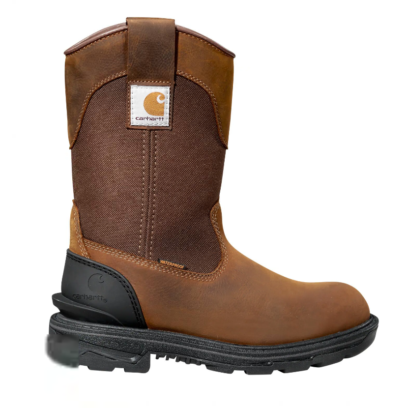 Carhartt Women's Ironwood 11" Alloy Toe Waterproof Wellington Boot -Brown- FT1502-W 6 / Medium / Brown - Overlook Boots