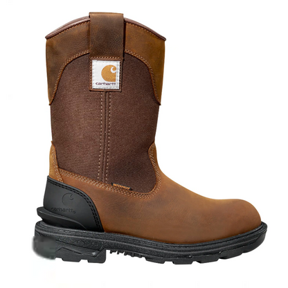 Carhartt Women's Ironwood 11" Alloy Toe Waterproof Wellington Boot -Brown- FT1502-W 6 / Medium / Brown - Overlook Boots