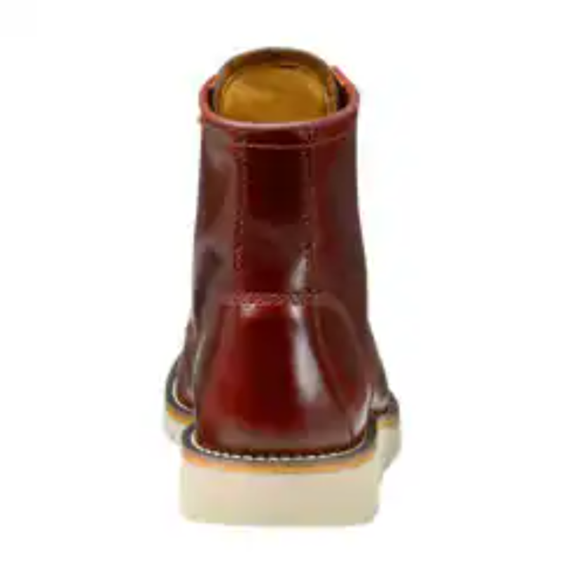 Carhartt Men's 6" Moc Toe Slip Resistant Wedge Work Boot -Redwood- FW6145-M - Overlook Boots