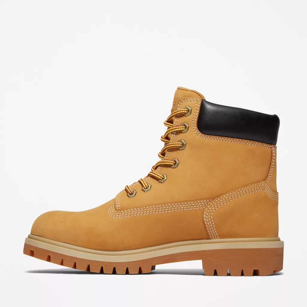 Timberland Pro Women's Direct Attach 6" Waterproof Work Boot -Wheat- TB0A2QZX231 - Overlook Boots